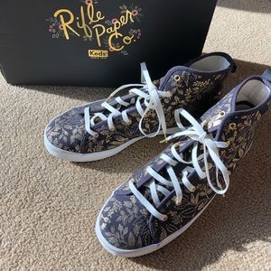 Rifle Paper for Keds Hightop Sneakers size 8.5